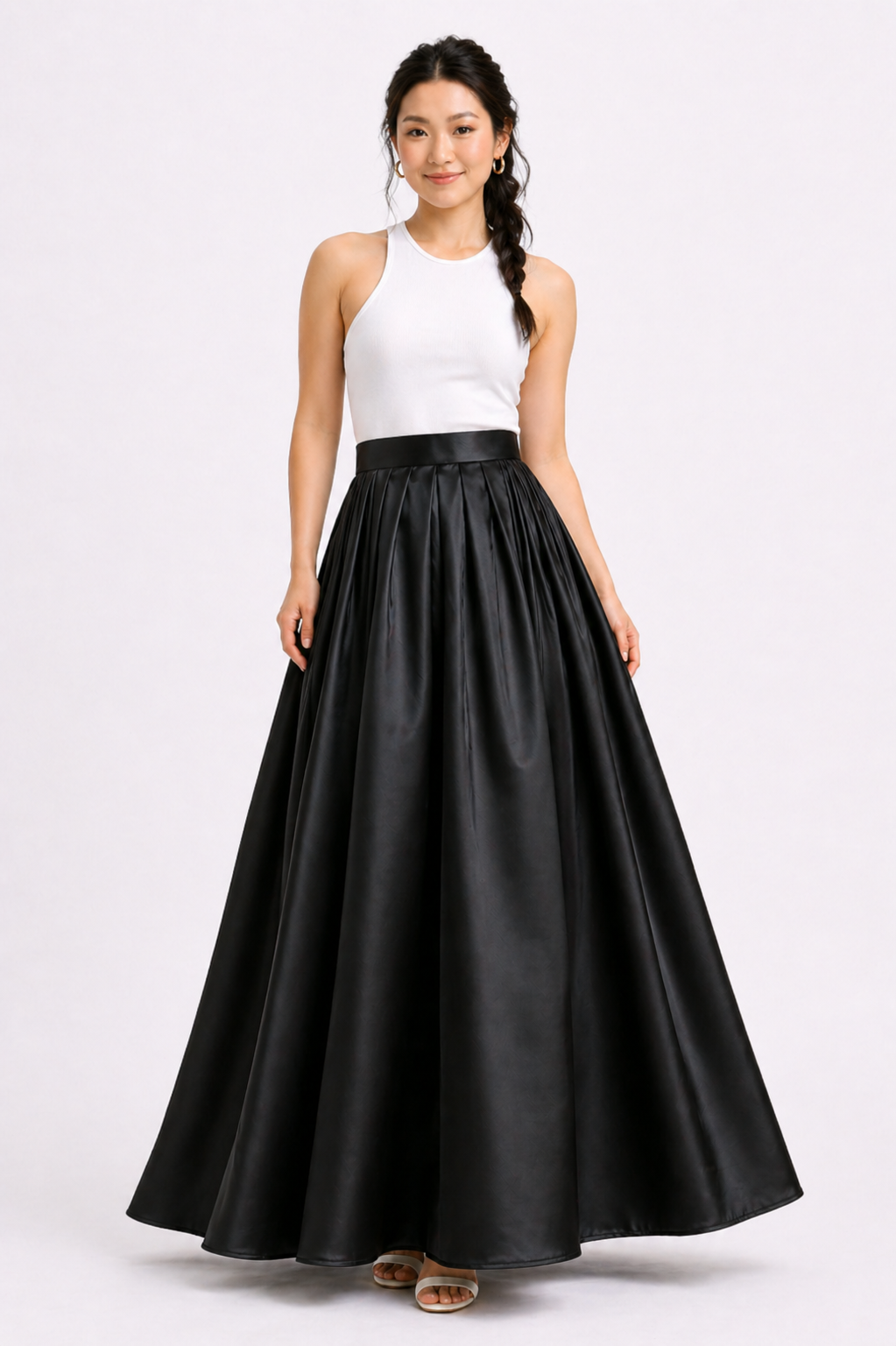 №3 Maxi Black Skirt