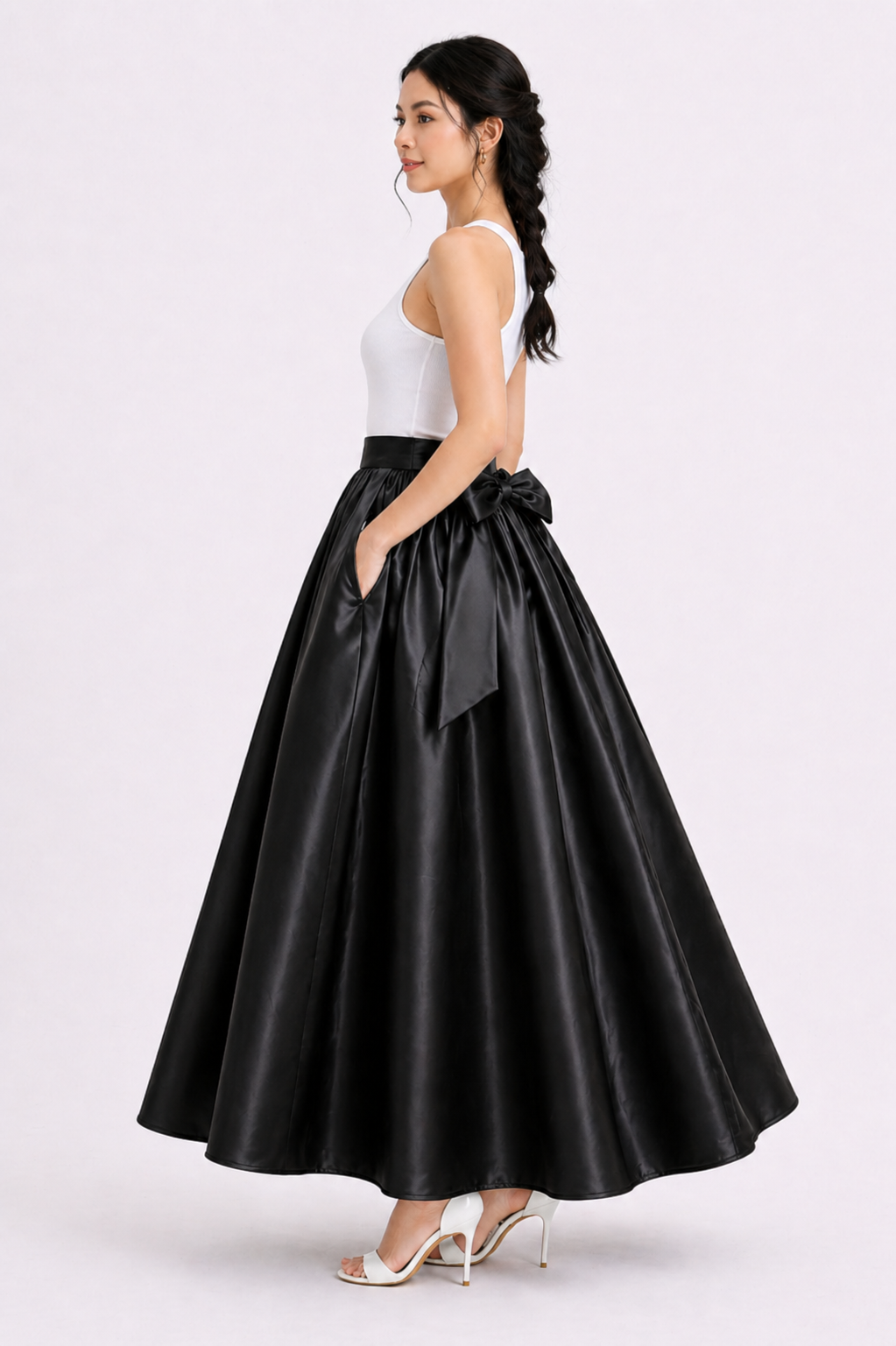 №3 Maxi Black Skirt