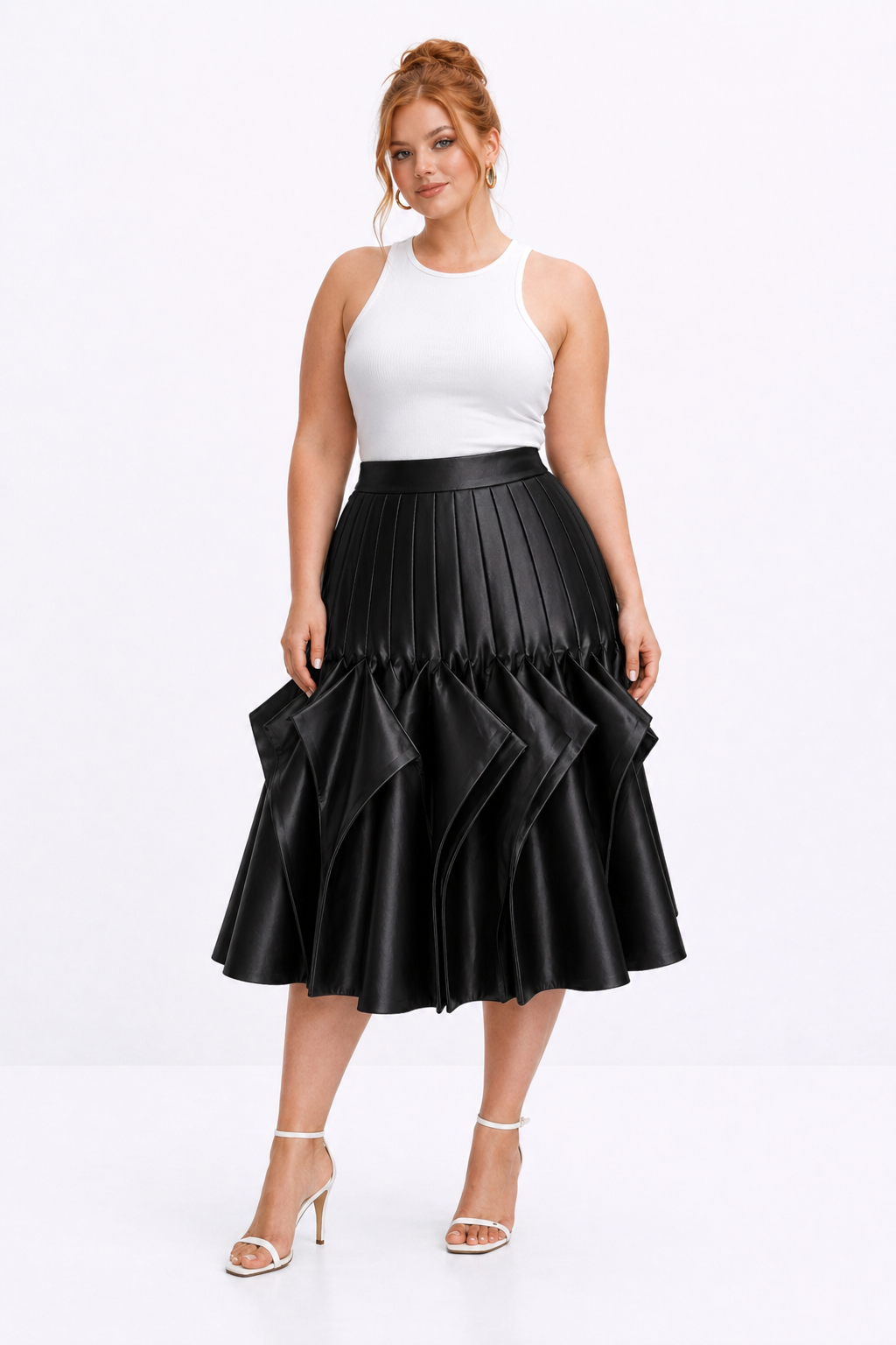 №10 Tea Black Skirt