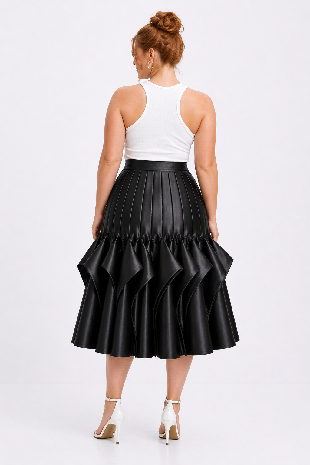 №10 Tea Black Skirt