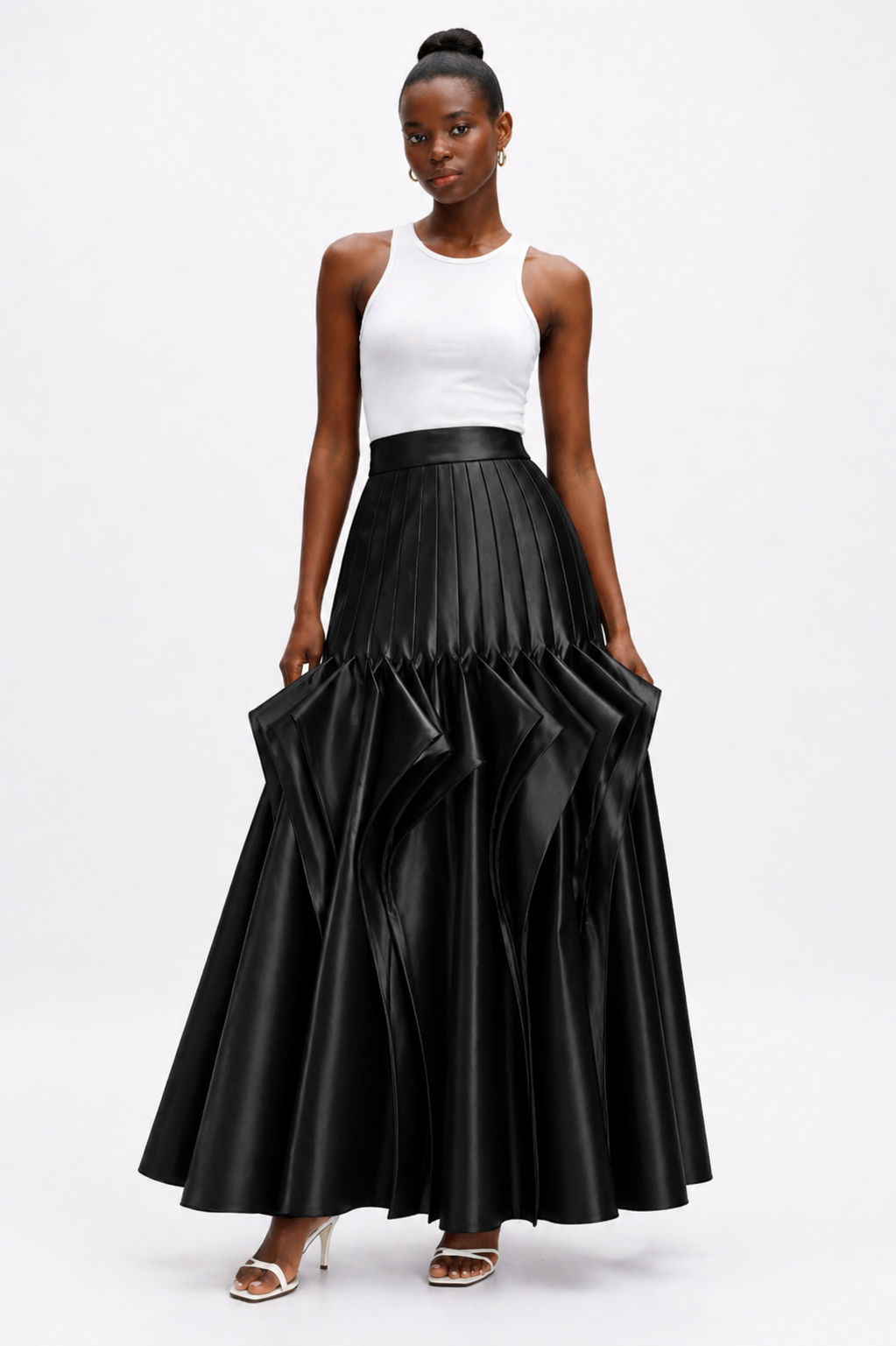 №10 Maxi Black Skirt