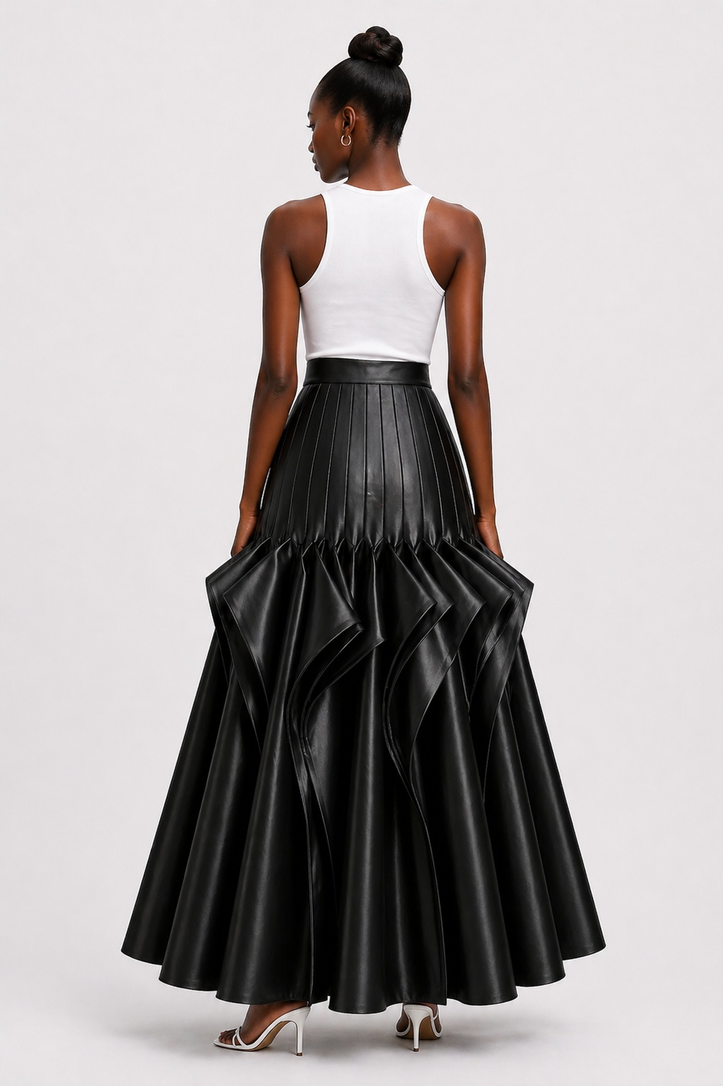№10 Maxi Black Skirt
