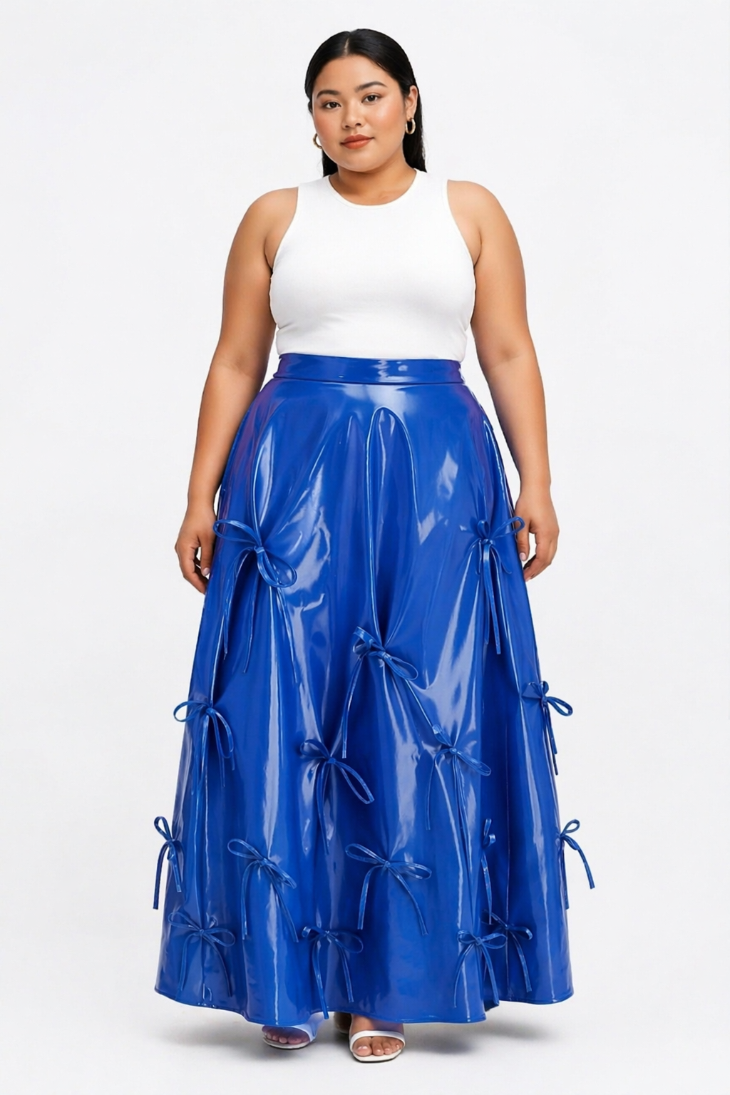 №6 Maxi Cobalt Skirt