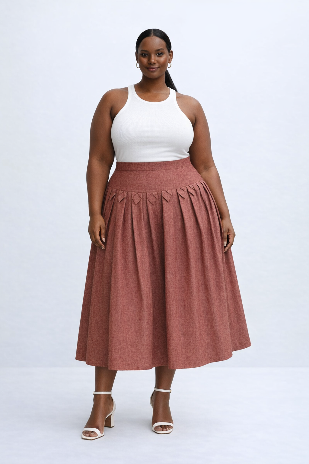 №8 Tea Spiced Clay Skirt