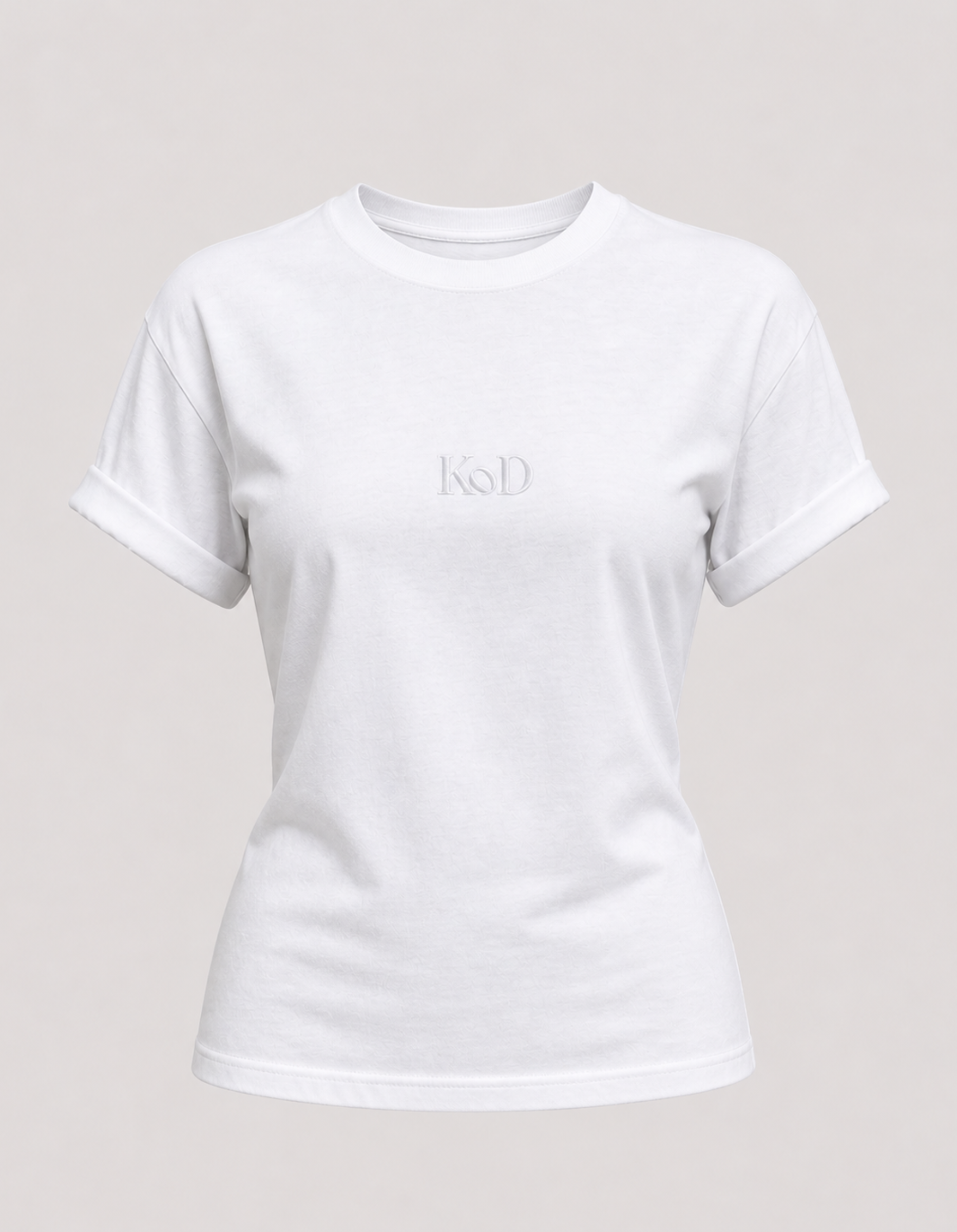 №01 Tshirt - Milk