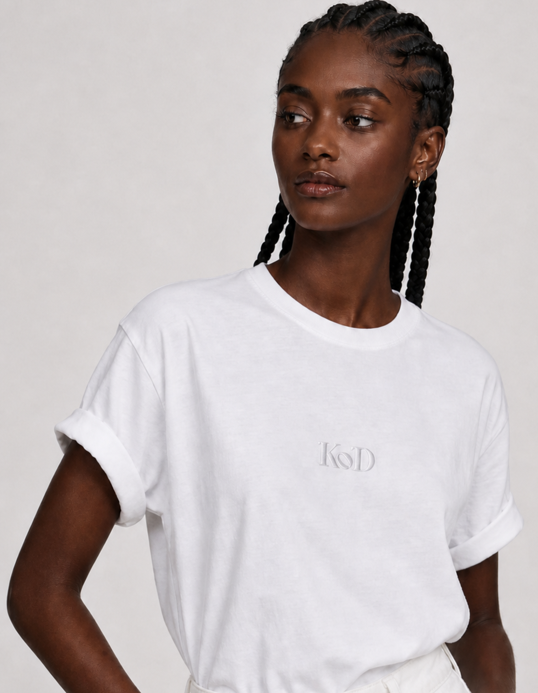 №01 Tshirt - Milk